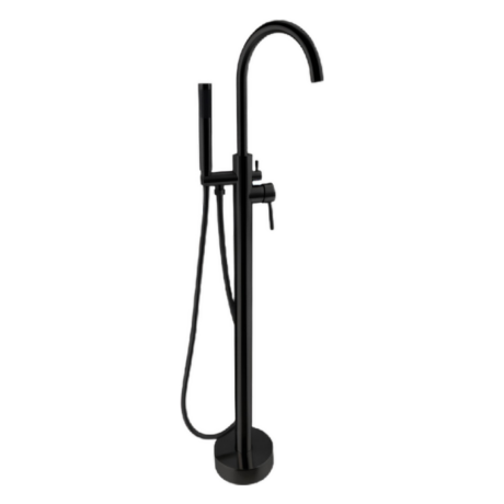 Стоящ смесител за вана ARTEMIS S12323 BLACK KARAG