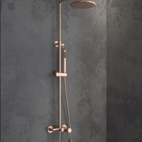 Душ система с чучур NEW ARTEMIS SO551B-RG KARAG ROSE GOLD