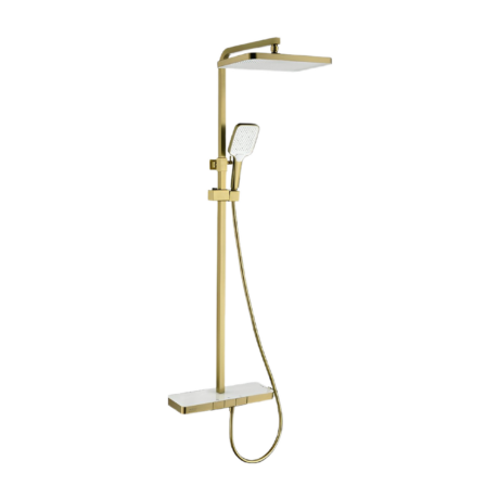 ДУШ СИСТЕМА С ТЕРМОСТАТ 6703BRUSH GOLD