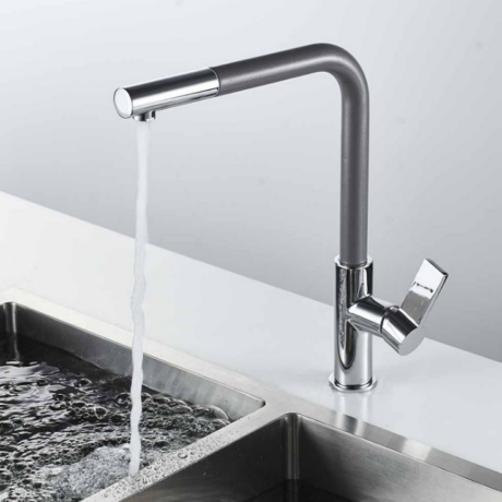 Месингов смесител за кухня ICF 718650 GREY