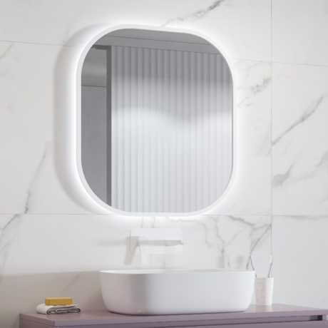 Oгледало за баня,LED осветление SHARON6070-W KARAG