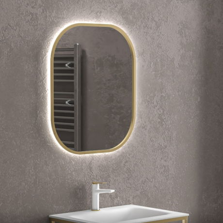 Oгледало за баня,LED осветление SHARON6070-G KARAG
