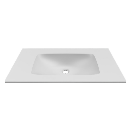 Умивалник за вграждане в мебел DECISO 100.5×46×12.3см BDDEC100WH KARAG