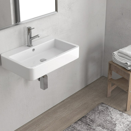 Стенен умивалник за баня 60х40х12см CONTOUR 61060 KARAG