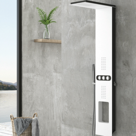 Хидромасажен душ панел BIANCO NERO TOUCH A7118 KARAG